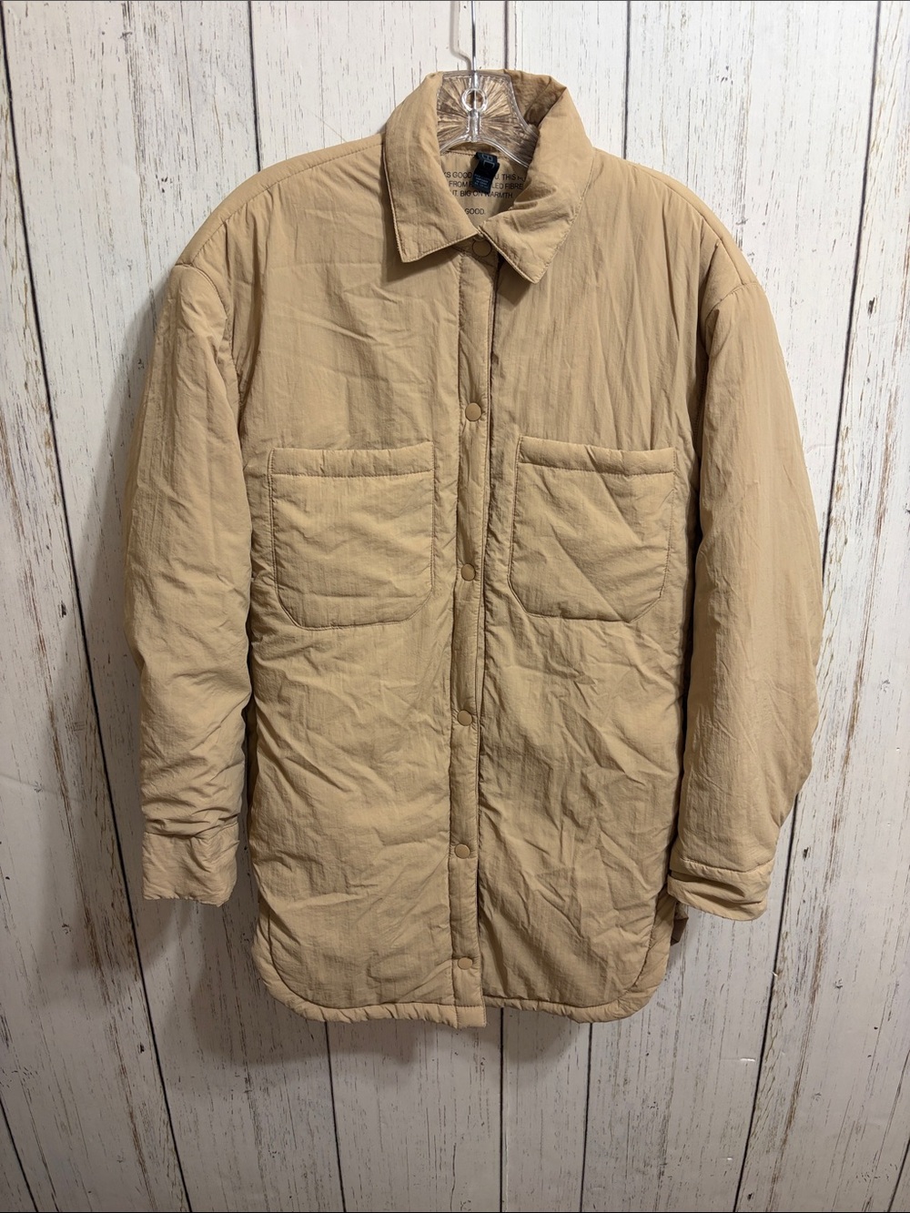 Cotton On Beige/Tan Puffer Jacket